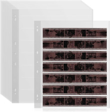 50 Pcs 35mm Film Negative Sleeves Film Negative Storage Album 35mm Size Negative