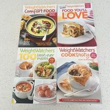 Weight Watchers Cookbook Bundle x 4 Cook Tasty Comfort Food Best Ever Meals