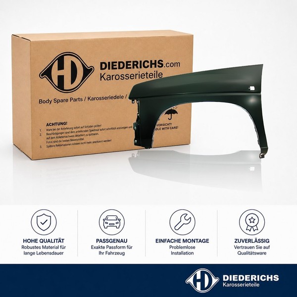 KotflÜGel Vorne Links Diederichs 6081007 Passend FÜR Nissan-image