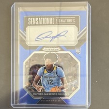 2023 Panini Prizm Draft Sensational Signatures Olivier-Maxence Prosper Blue Pri…