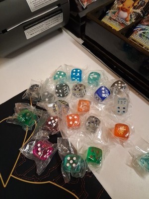 Yugioh Random Legendary Duelists + Hidden Arsenal Official Konami Dice Lot of 5