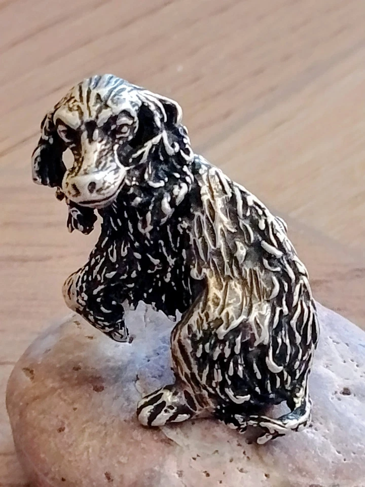 Cane In Argento Massiccio  - Immagine 3 di 4