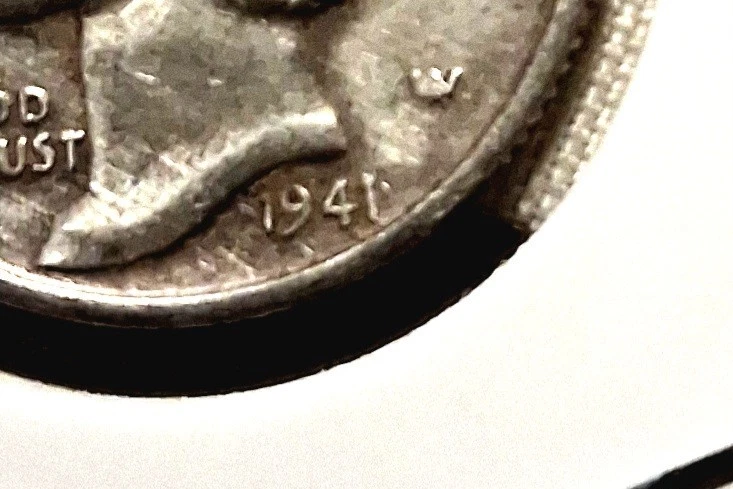 Moneda de diez centavos Mercury 1941/2 Foto 2 de 2