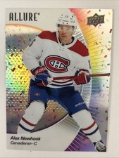2023-24 23/24 Allure Confetti #84 Alex Newhook Montreal Canadiens