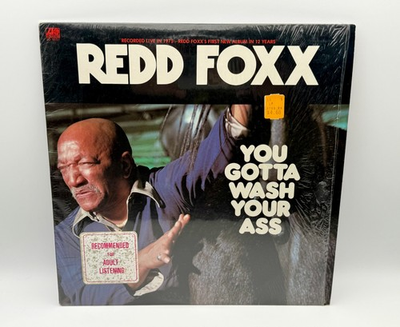 #ad Redd Foxx quot;You Gotta Wash Your Assquot; LP Vinyl Atlantic SD18157 VG 1975 $12.95