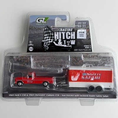 Greenlight Racing Hitch & Tow 1969 Ford F-250 Enclosed Hauler NHRA