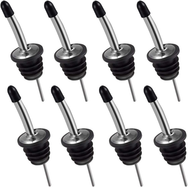Heatigo 8 StüCk Edelstahl FlaschenausgießEr – Konische AusgießEr & Portionierer-image