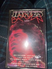 James Brown The Original Showman Cassette Tape 1980 set recorded live georgia