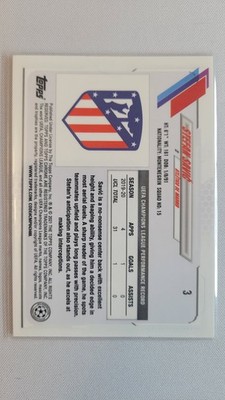 2020-21 Topps Chrome UEFA Champions League #3 Stefan Savic Speckle Refractor