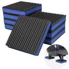 8-Pack Anti Vibration Pads, 4x4x7/8 Inch, EVA Rubber Isolation Mats, Heavy Du...