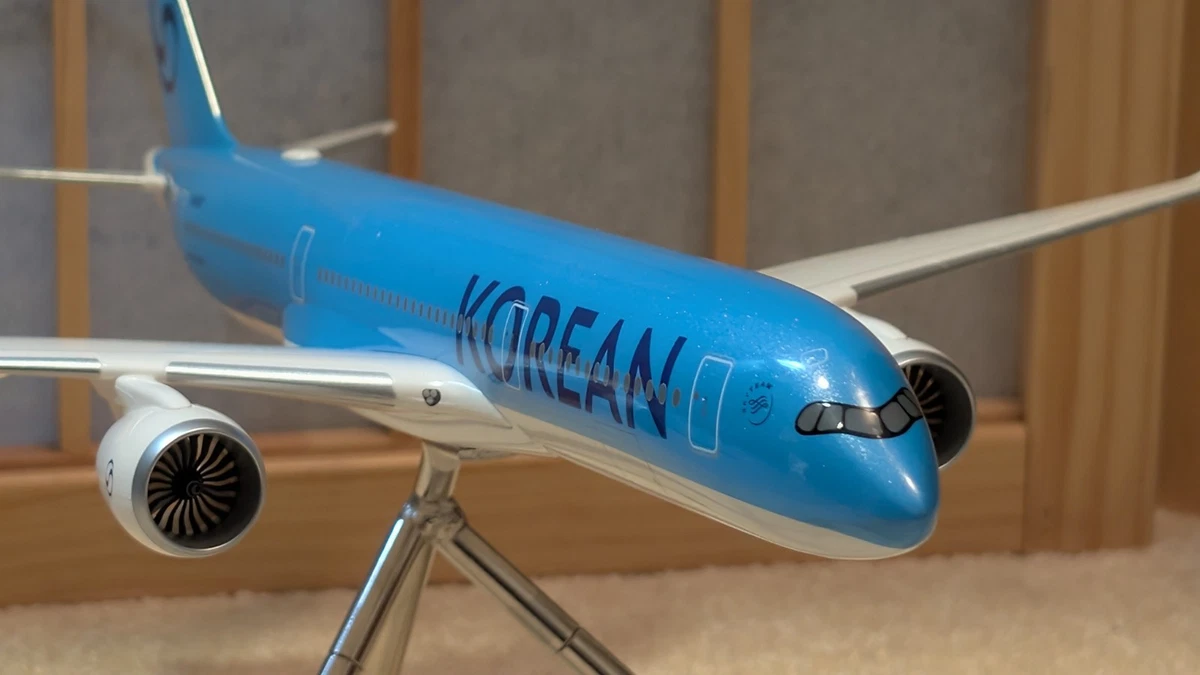 1/200 Korean Air B777-200航空機モデル (ヘルパ製) korean air 1 200 products for sale | eBay