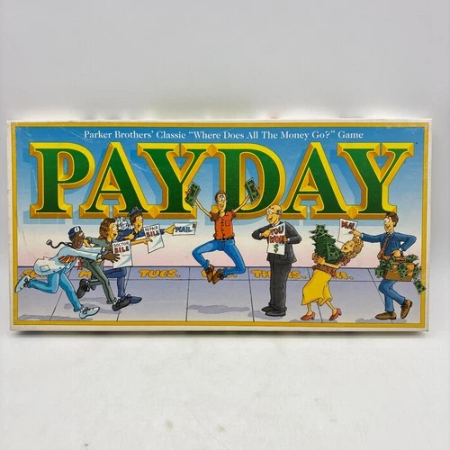 VINTAGE Payday Board Game COMPLETE Parker Brothers 1994 Family Kids Children's