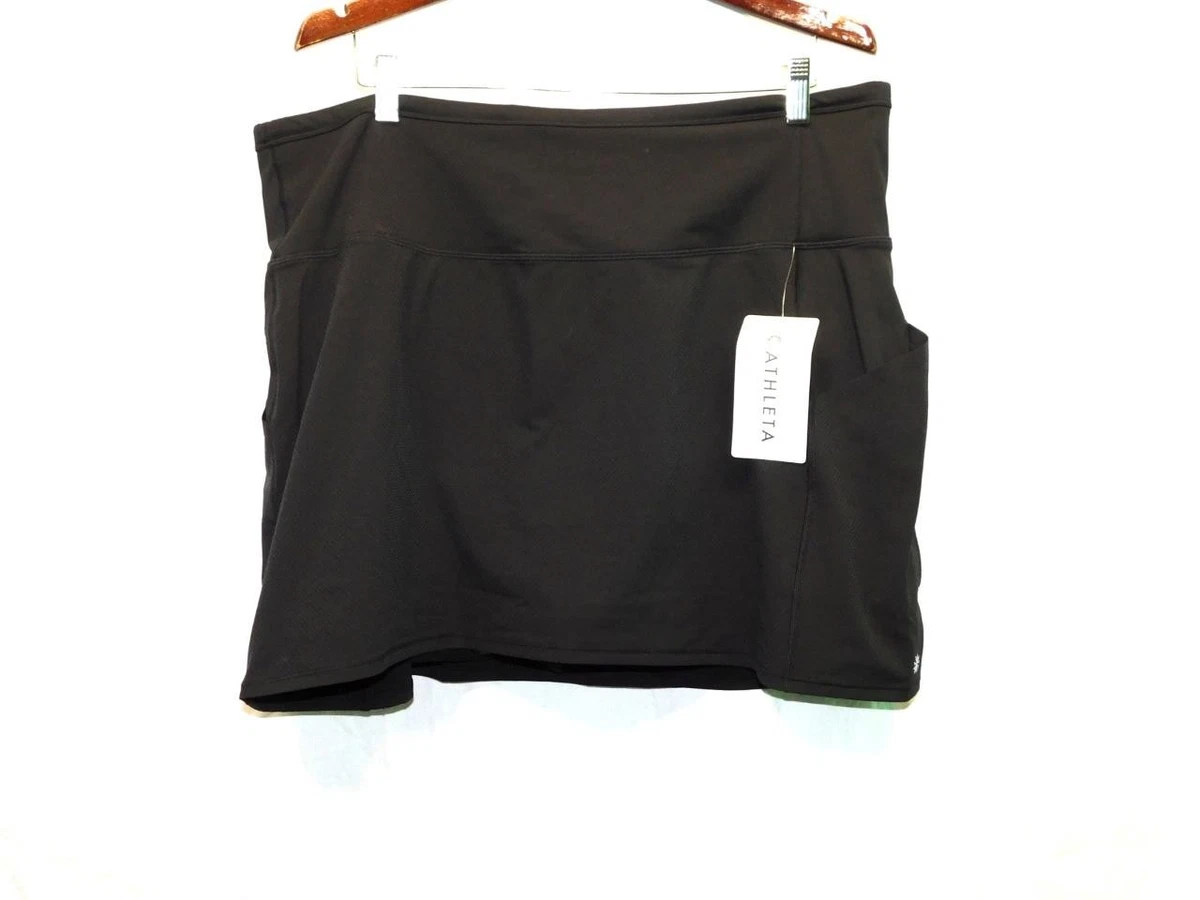 Athleta Jupe Short Noir Taille 6 (30W) - Idée Pour Le Sport & Détente