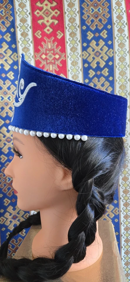 Tocado, Disfraz, PERLA, Hecho a Mano, Danza, Tradicional, Para Mujer, Armenio, Kopi Foto 3 de 4