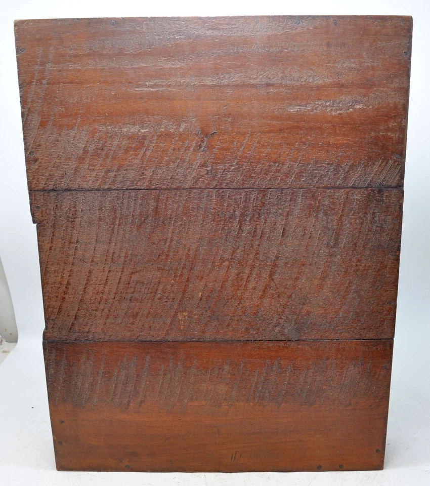 Antique Wooden Apothecary Tray Original Old Hand Crafted Carved - Image 4 of 4