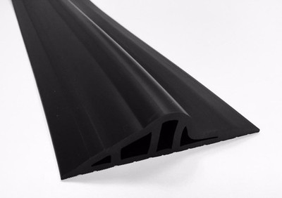 SCHWARZ Wetterschutz XL 30 mm hoch Garagentor Schwellendichtung Set