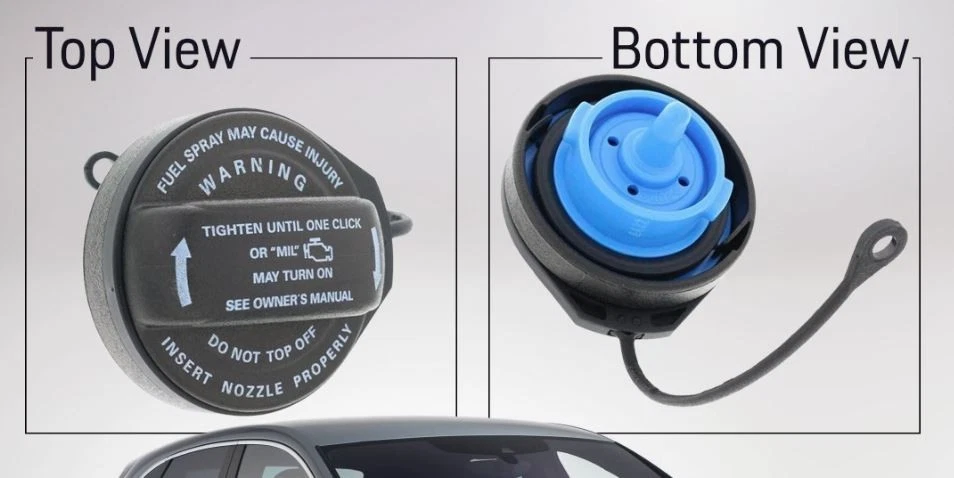 Tapa de combustible original Porsche Macan 95B 2015-2018 95B201550E Foto 2 de 4