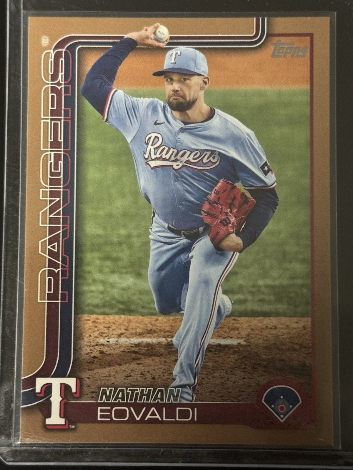 2025 Topps Series 1 - Nathan Eovaldi #130 Gold /2025