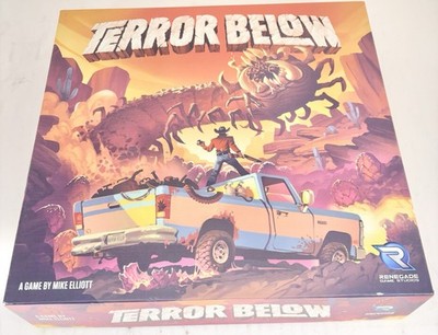 Terror Below Board Game (Renegade Games)   Complete Components   No Rulebook