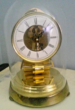 KUNDO KENINGER OBERGFELL ANNIVERSARY CLOCK GERMANY NOT TESTED NO KEY looks fine
