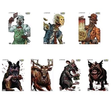 Birchwood Casey Darkotic Splatter Targets visible shot 30x45cm multipack options