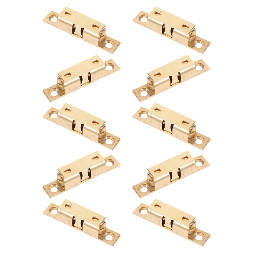 10 Pcs Spring Cabinet Catch Roller for Furniture Cabinets Magnetic Latches