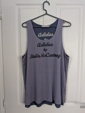 Adidas by Stella McCartney Vest Top Womens Small Red Purple Yoga Gym Size Large 