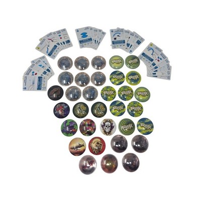 Roxx Nation 2012 Battle Game Collectible Discs & Cards Lot - Assorted
