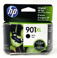 Genuine HP - 901XL High Capacity Black Ink Cartridge - Brand New Sealed Exp 5/22