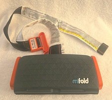 Mifold Grab-And-Go Compact Car Booster Portable Seat, 40-100 Lbs, Travel Seat