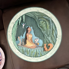 Disney Pocahontas Collector Plate Embossed De...
