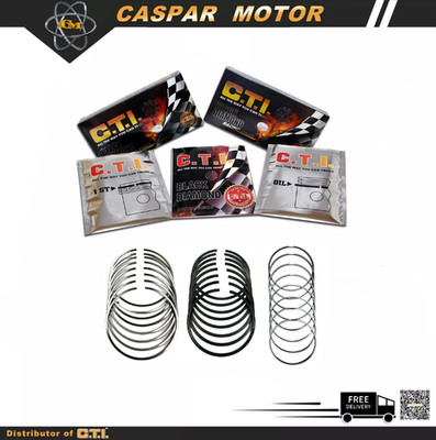 Black Diamond Piston Rings CTI 31-982-01 For Ford F250 Power Stroke 6.4L (08-10)