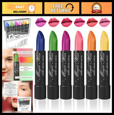 Color Changing Matte Lipstick Set - 6 Pieces, Aloe Vera Infused, USA Made