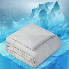 Cooling Comforter - Breathable Ice Blanket for Hot Sleepers