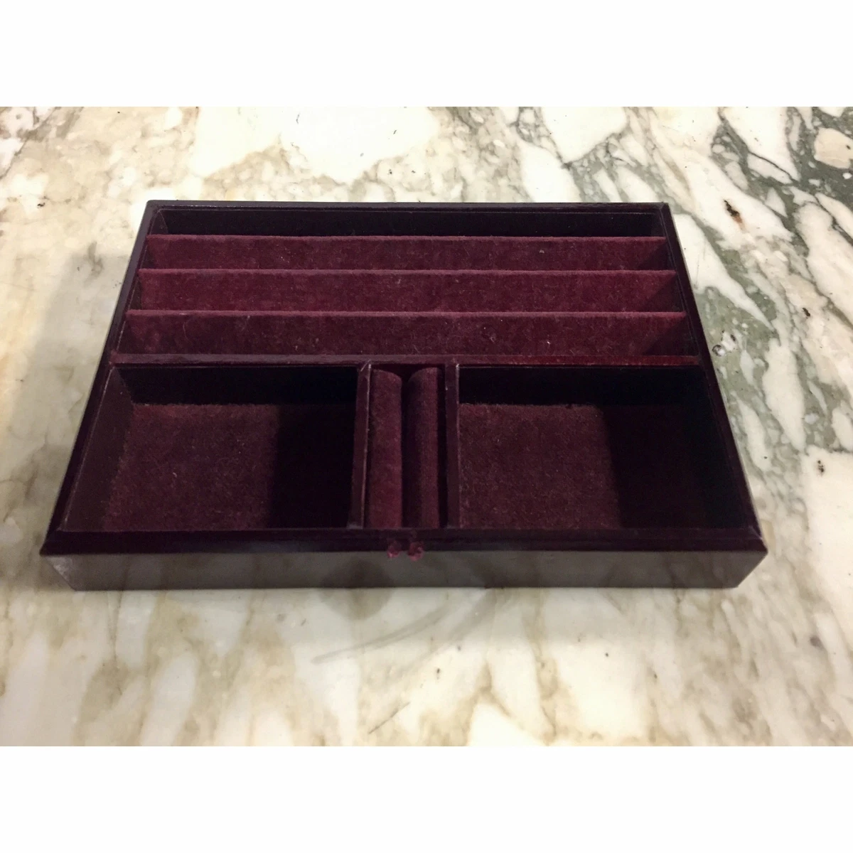 Velvet lined jewelry best sale trays