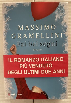 Massimo Gramellini Fai Bei Sogni Roman Longanesi Hardcover