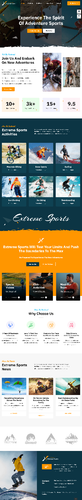 Extreme Sports Website Design with Free VPS Web Hosting and Installation - Picture 8 of 8