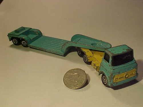 7" VINTAGE IMPY MAJOR LONE STAR ARTICULATED LOW LOADER Diecast 1/64 Range Used - Picture 4 of 6