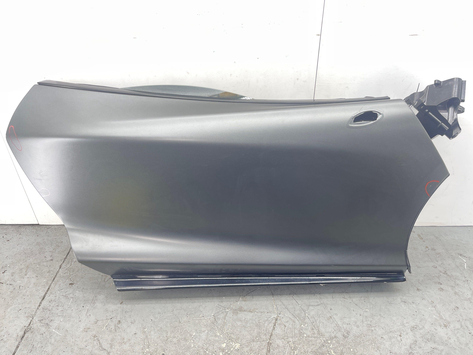 2020-2023 MCLAREN GT FRONT RIGHT DOOR ASSEMBLY PLATEAUX GREY OEM 2021 2022