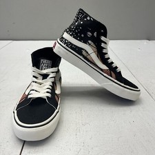 Vans Negro Mariposa Sk8-Hi Top 38 Decon Tenis Zapatos de Skate Mujeres Talla 5.5