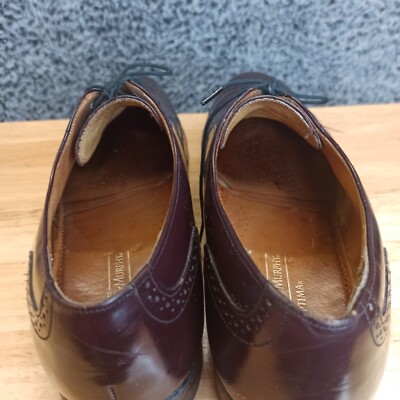 Johnston & Murphy Oxford Shoes Men 10.5 Brown Wingtip  display picture 1
