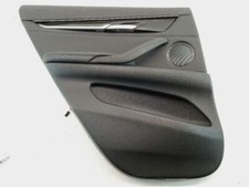 15-18 BMW X6 Rear Left Door Trim Panel Black LCSW OEM 51427415467    