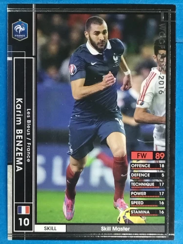 Panini WCCF 312/347 2015-2016 Karim Benzema Japan Pre-Owned