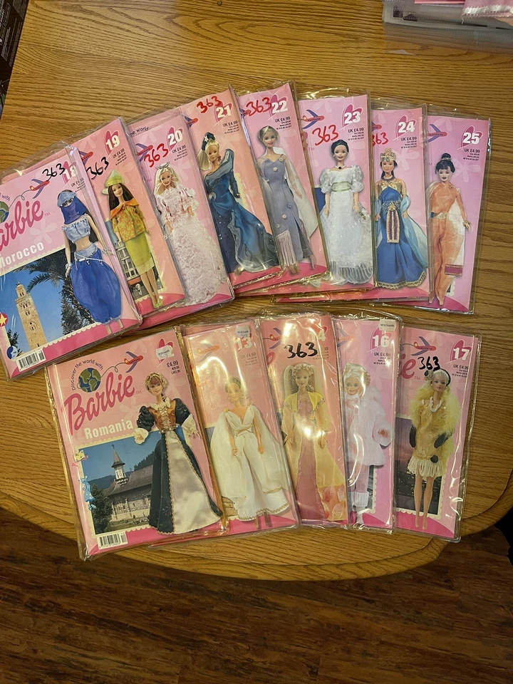 Barbie Descubre el mundo con Barbie Paquete Ediciones 1-25 Foto 2 de 4