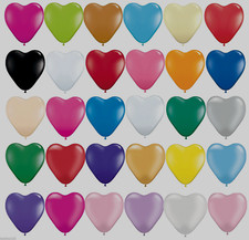 20x LOVE HEART SHAPE BALLOONS*Wedding Party Romantic ballon Birthday heart shape