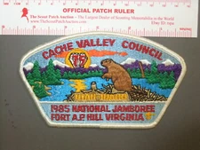Boy Scout Cache Valley 1985 JSP UT WHT 5938CC
