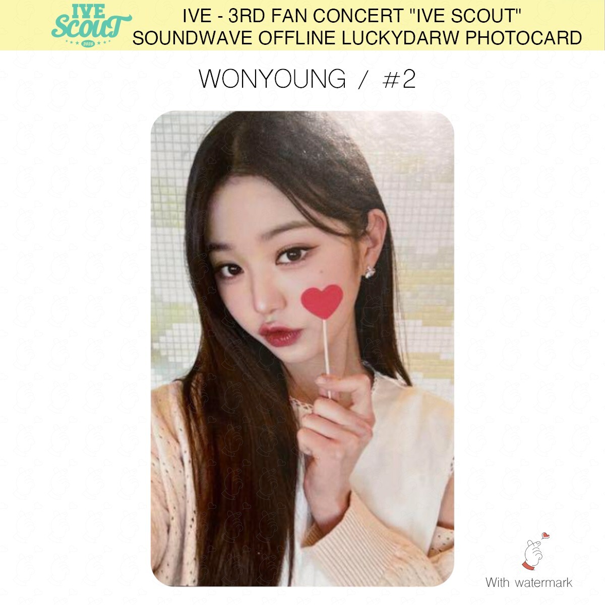 PRE IVE 3RD FAN CONCERT SCOUT SOUNDWAVE OFFLINE LUCKYDARW PRE IVE 3RD FAN CONCERT SCOUT SOUNDWAVE OFFLINE LUCKYDARW