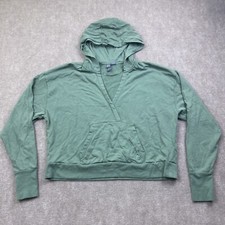 Sweaty Betty After Class Relaxed Hoodie M Womens Crop Sustainable Organic Cotton