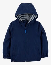 Carter's Toddler Windbreaker sz m 5-6 new nwt boys navy blue