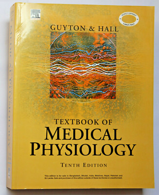 Textbook of Medical Physiology Tenth Edition Guyton & Hall 